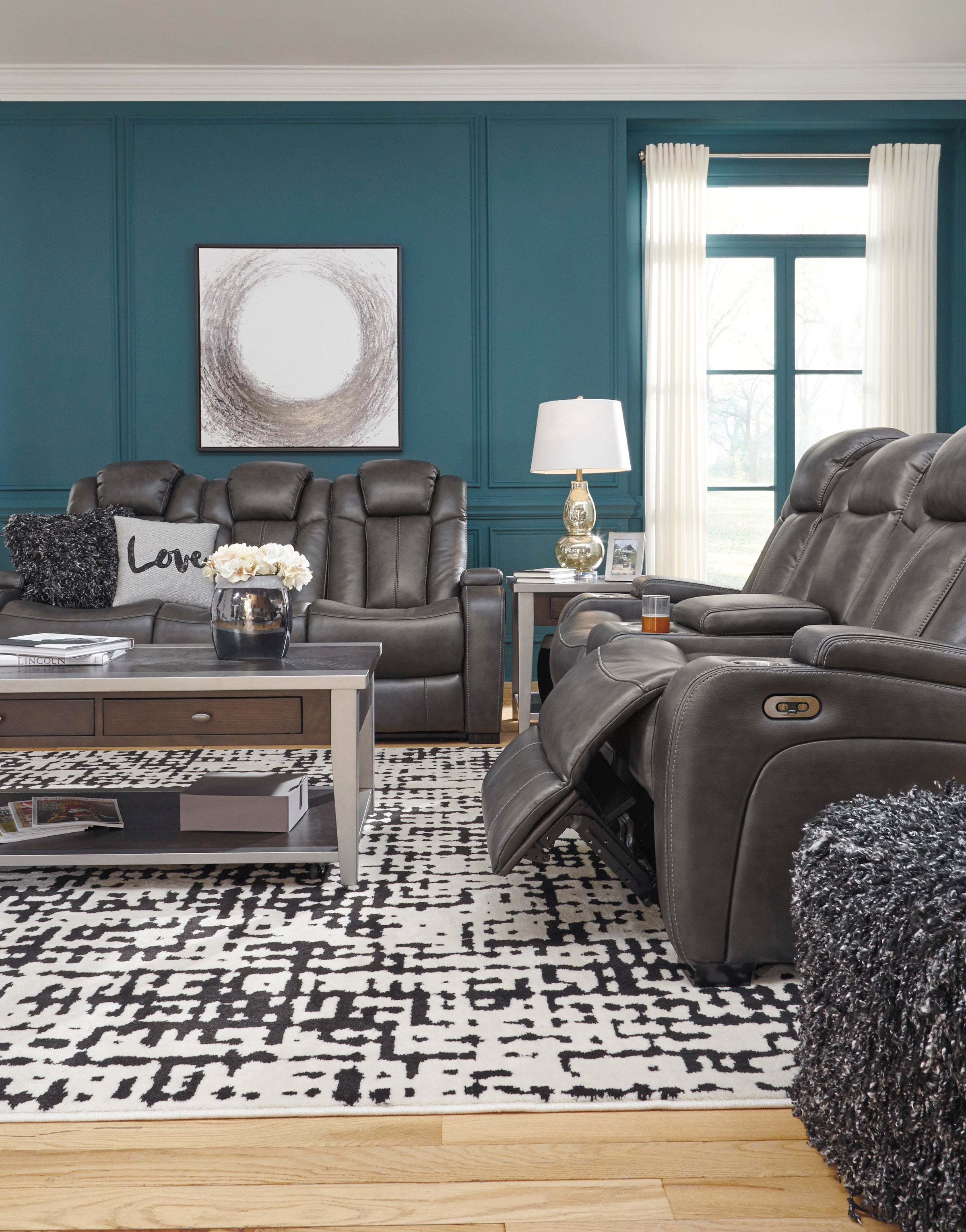 Turbulance Power Reclining Loveseat