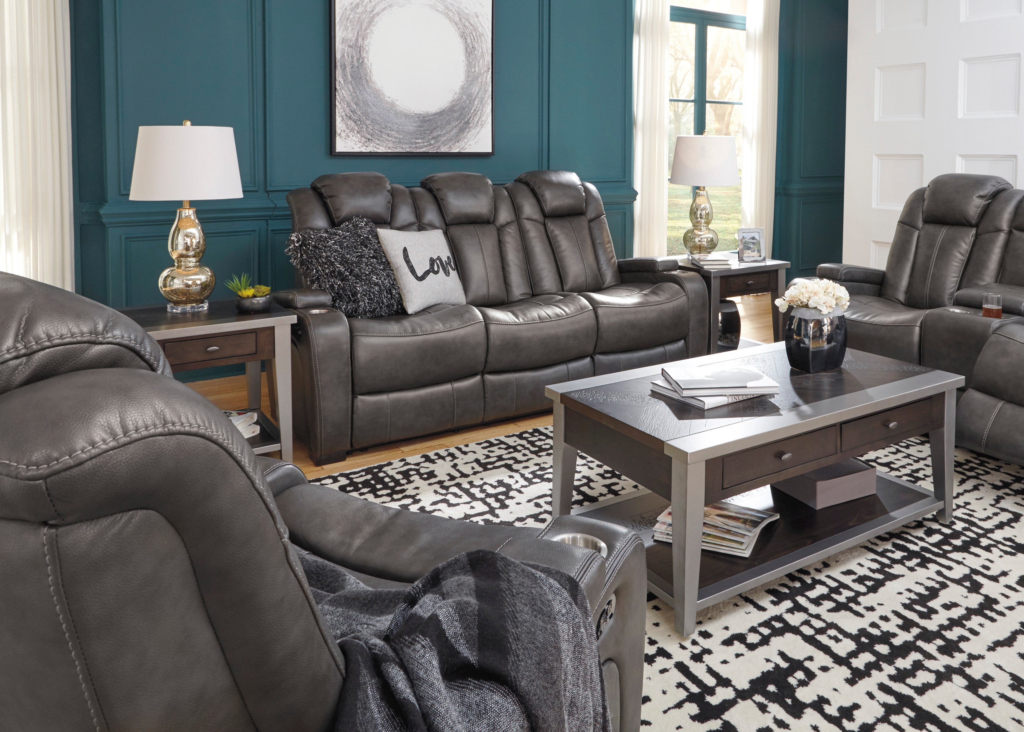 Turbulance Power Reclining Loveseat