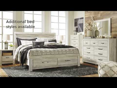 Bellaby Platform Bed with 2 Storage Drawers