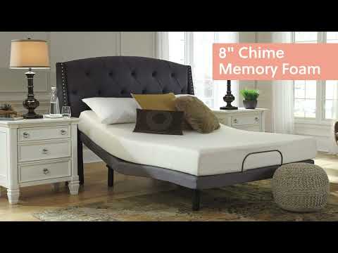 Chime 8 Inch Memory Foam Mattress in a Box